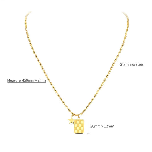 Lumino Buzz Necklace (24K Gold Plated)